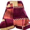Ćebe Etno 200x200cm D1 2 188 kocke violet