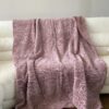 Ćebe Merinos 160x220cm D11 2 ljub tamno 394