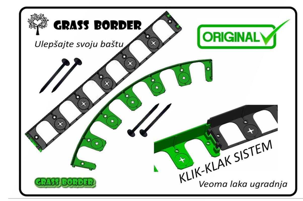 granicnik za travu grass border klik klak