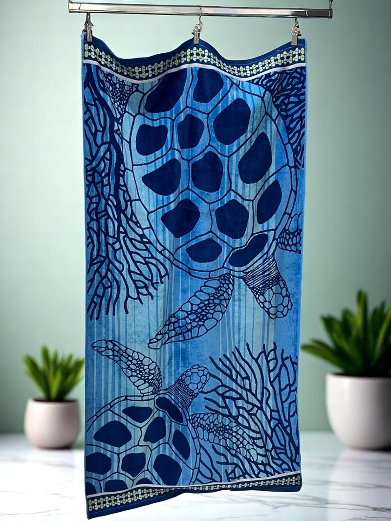 Plažni Peškir Sea Turtle – 100% Pamuk, 100 x 184 cm 3 680s.t 1.jpg